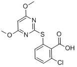 2-甲磺酰基-4,6-二甲氧基嘧啶（双草醚中间体）